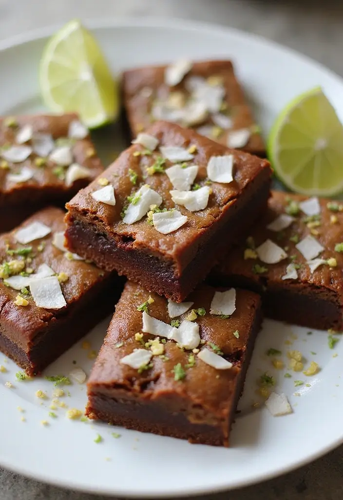 27 Best Gluten-Free Brownie Recipes Ever - 25. Tropical Brownies