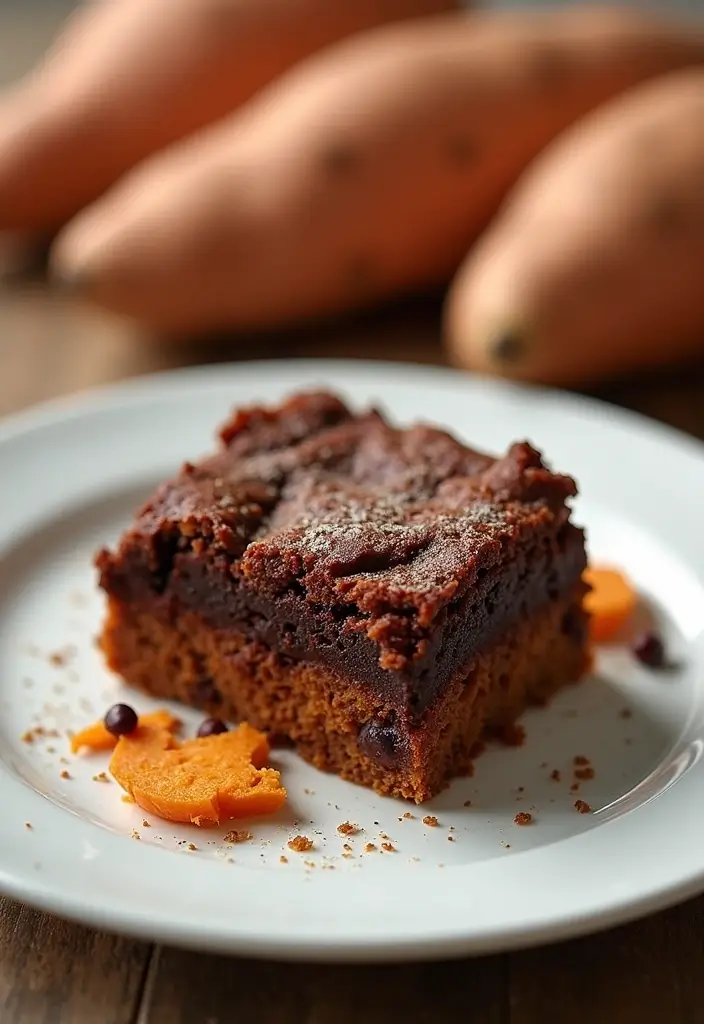 27 Best Gluten-Free Brownie Recipes Ever - 3. Sweet Potato Brownies