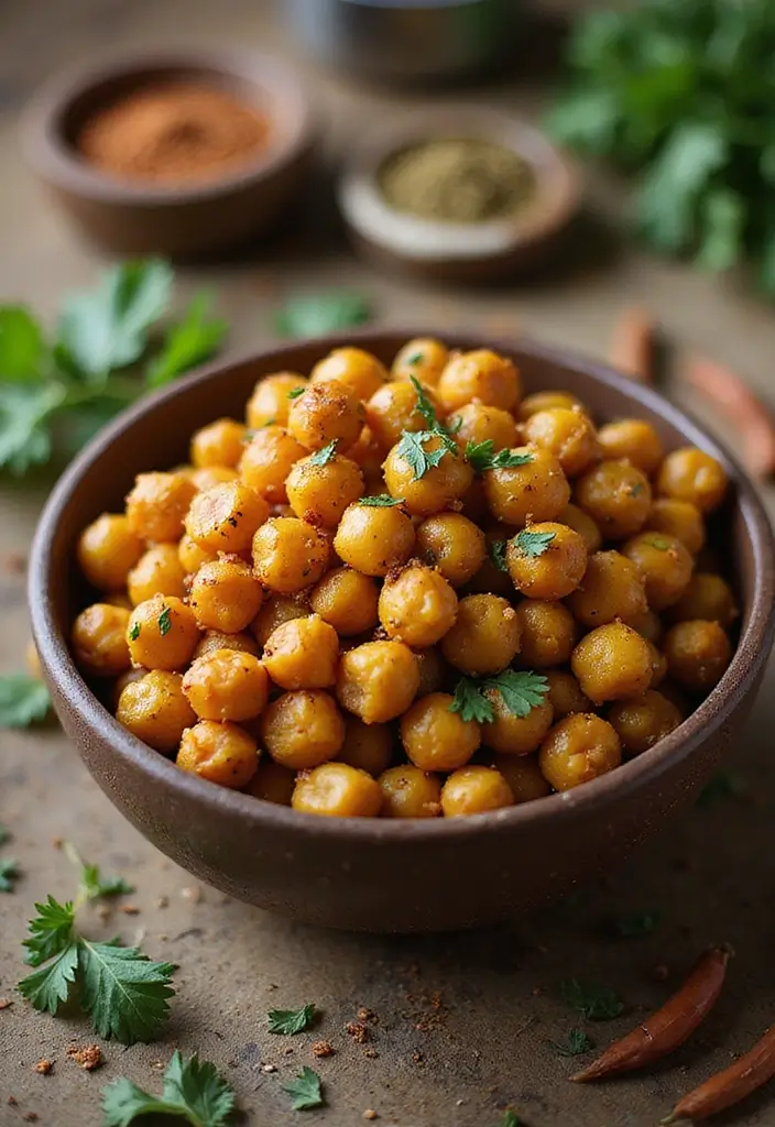 27 Easy Gluten-Free Recipes for Beginners - 15. Roasted Chickpeas