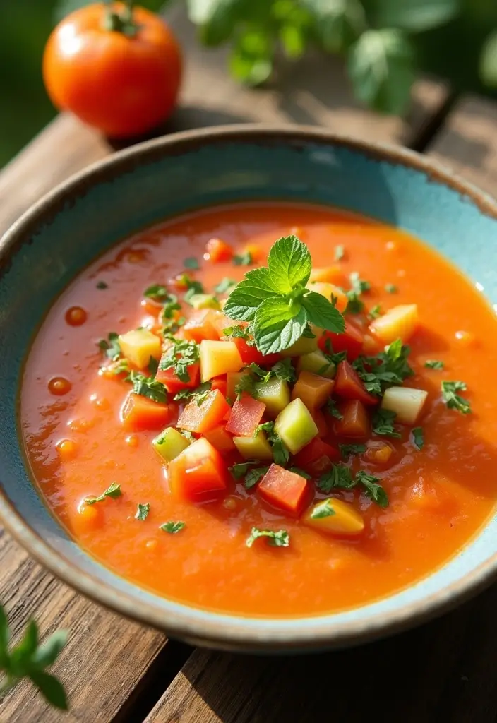 27 Easy Gluten-Free Recipes for Beginners - 7. Quick and Easy Gazpacho