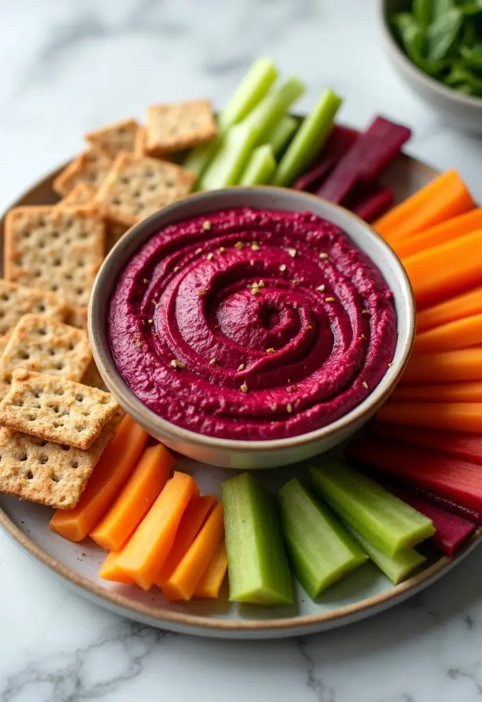 27 Gluten-Free Appetizers for Parties and Gatherings - 10. Beetroot Dip