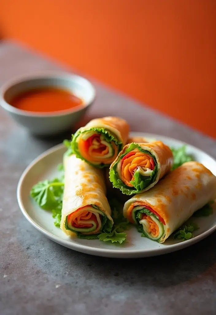 27 Gluten-Free Appetizers for Parties and Gatherings - 14. Vegetable Spring Rolls