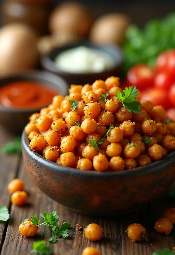 27 Gluten-Free Appetizers for Parties and Gatherings - 23. Roasted Chickpeas