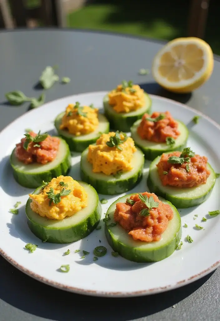27 Gluten-Free Appetizers for Parties and Gatherings - 8. Cucumber Bites