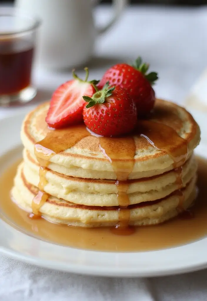 27 Gluten-Free Breakfast Sweets Worth Waking Up For - 1. Fluffy Gluten-Free Pancakes