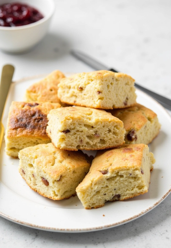 27 Gluten-Free Breakfast Sweets Worth Waking Up For - 19. Gluten-Free Scones with Jam