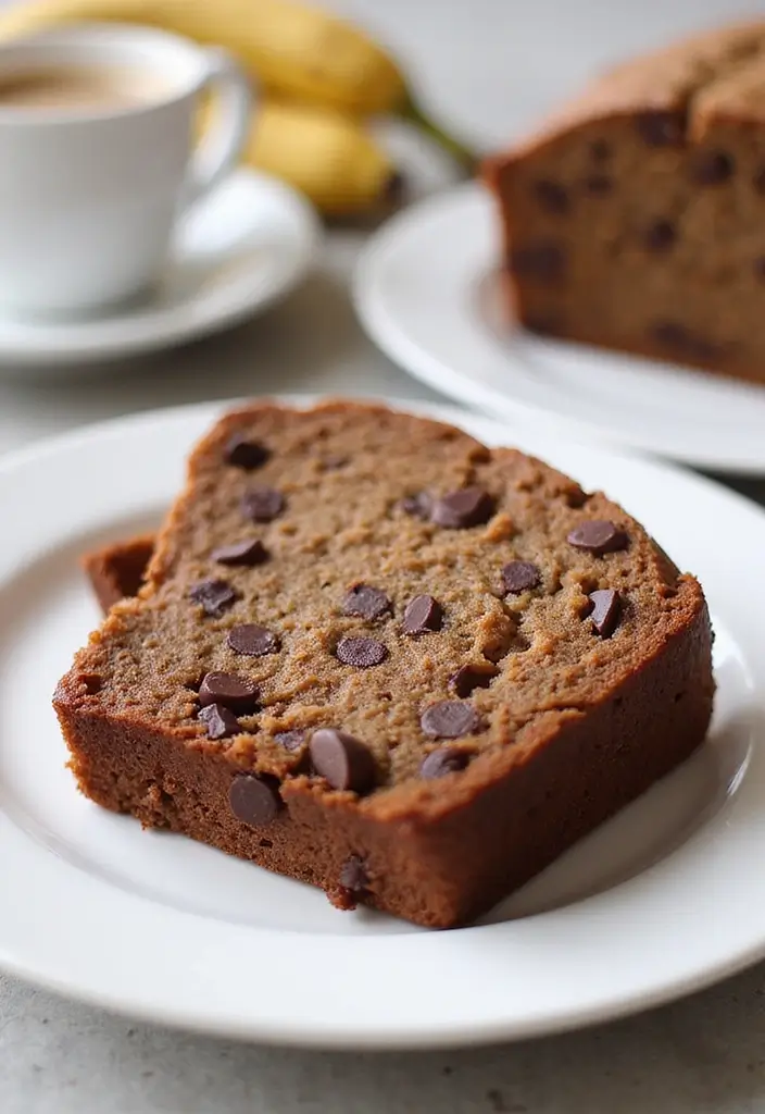 27 Gluten-Free Breakfast Sweets Worth Waking Up For - 26. Gluten-Free Chocolate Chip Banana Bread