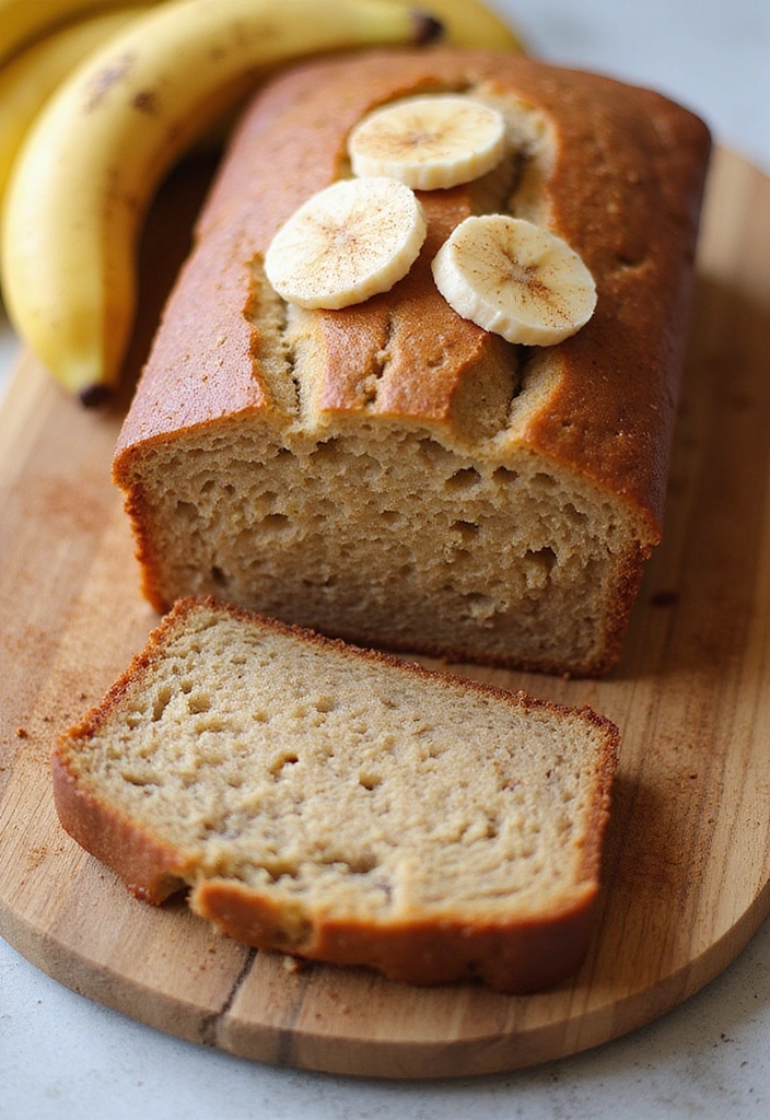 27 Gluten-Free Breakfast Sweets Worth Waking Up For - 7. Almond Flour Banana Bread