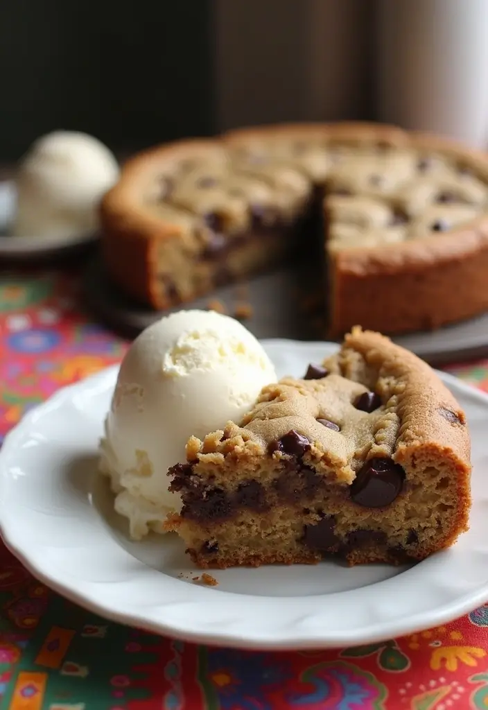 27 Gluten-Free Cake Ideas for Every Celebration - 12. Chocolate Chip Cookie Cake