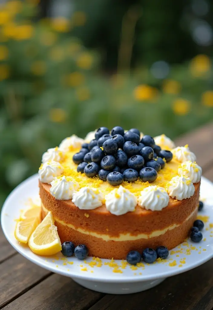 27 Gluten-Free Cake Ideas for Every Celebration - 18. Blueberry Lemon Cake