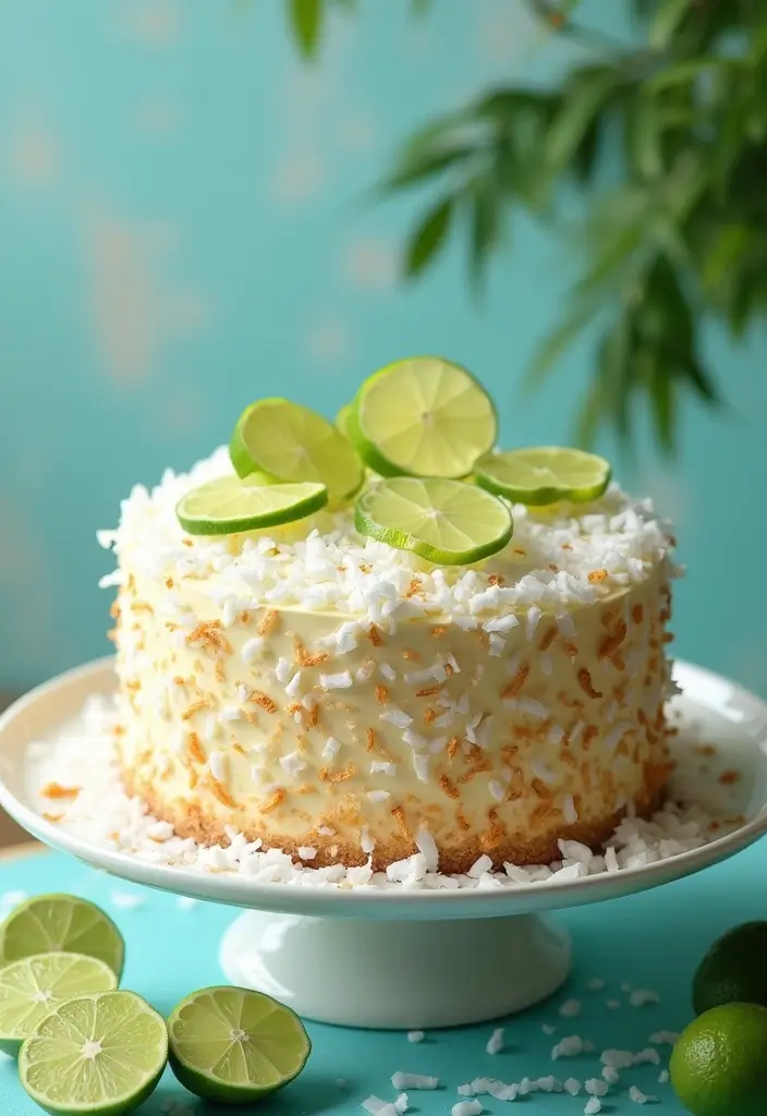 27 Gluten-Free Cake Ideas for Every Celebration - 19. Coconut Lime Cake