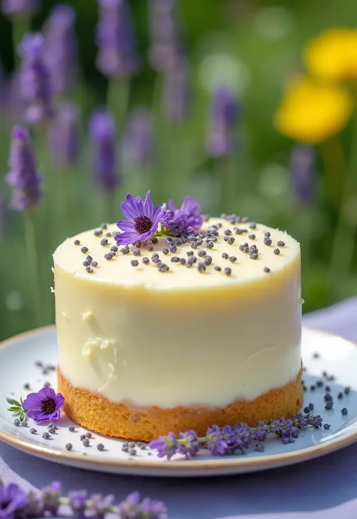 27 Gluten-Free Cake Ideas for Every Celebration - 25. Lemon Lavender Cake
