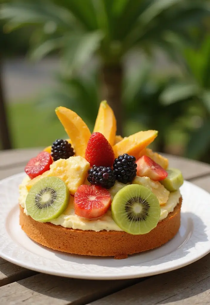 27 Gluten-Free Cake Ideas for Every Celebration - 27. Tropical Fruit Cake