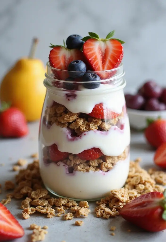 27 Gluten-Free Camping Food Ideas - 11. Coconut Yogurt Parfait