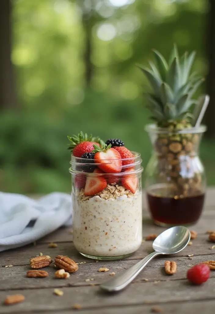 27 Gluten-Free Camping Food Ideas - 17. Overnight Oats