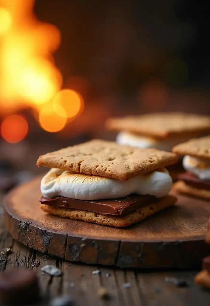 27 Gluten-Free Camping Food Ideas - 27. S'mores with Gluten-Free Cookies