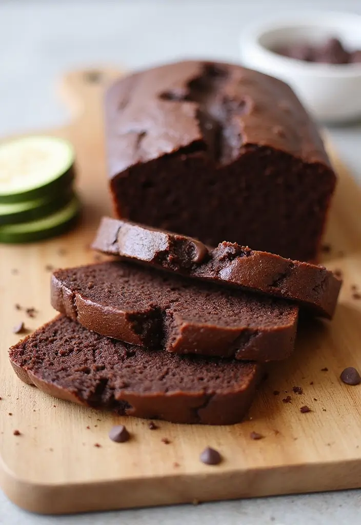 27 Gluten-Free Chocolate Desserts for Sweet Tooths - 17. Chocolate Zucchini Bread