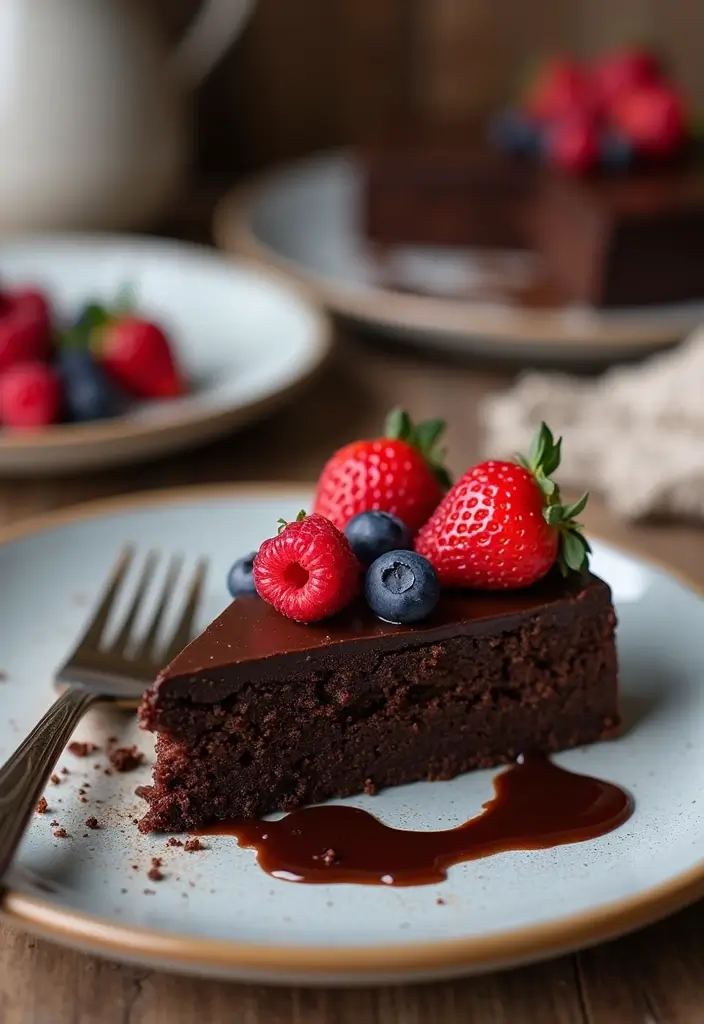 27 Gluten-Free Chocolate Desserts for Sweet Tooths - 6. Chocolate Quinoa Cake