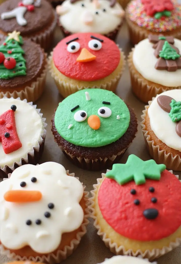 27 Gluten-Free Cupcake Decorating Ideas - 13. Seasonal Themes