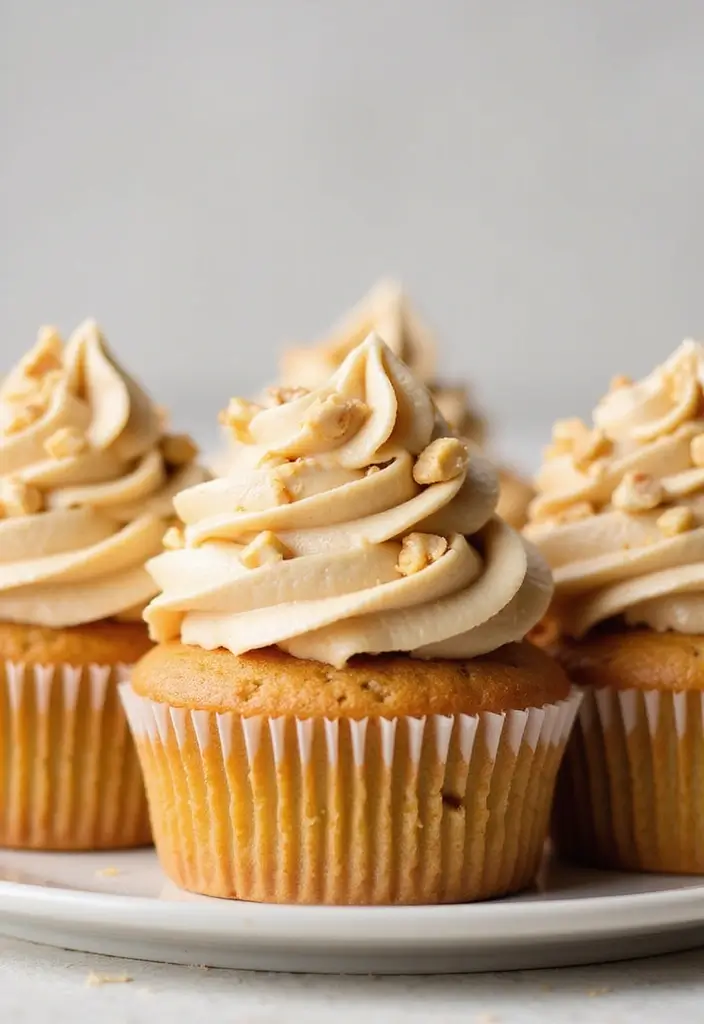 27 Gluten-Free Cupcake Decorating Ideas - 22. Peanut Butter Cupcakes