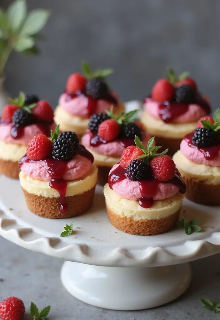 27 Gluten-Free Cupcake Decorating Ideas - 23. Vegan Cheesecake Cupcakes