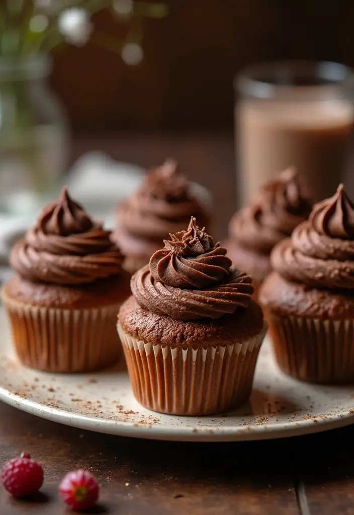 27 Gluten-Free Cupcake Decorating Ideas - 26. Chocolate Mousse Topping
