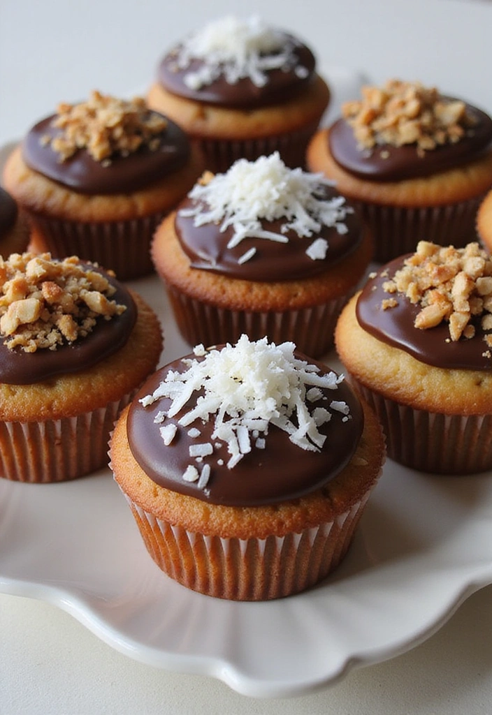 27 Gluten-Free Cupcake Decorating Ideas - 7. Chocolate-Dipped Dreams