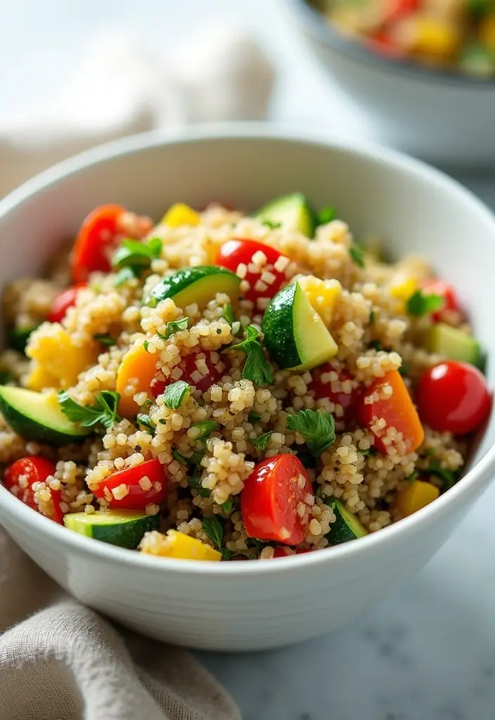 27 Gluten-Free Family Dinners for Picky Eaters - 10. Gluten-Free Quinoa Salad