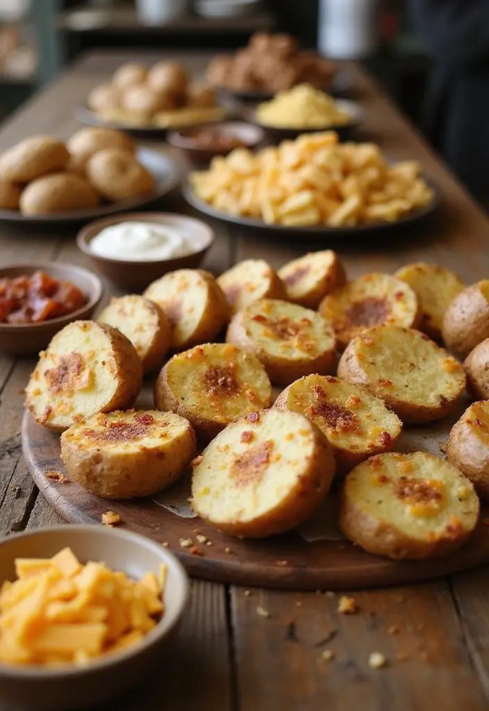 27 Gluten-Free Family Dinners for Picky Eaters - 12. Gluten-Free Baked Potato Bar