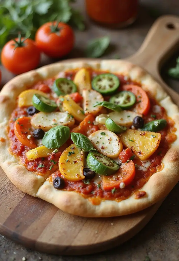 27 Gluten-Free Family Dinners for Picky Eaters - 26. Gluten-Free Veggie Pizza