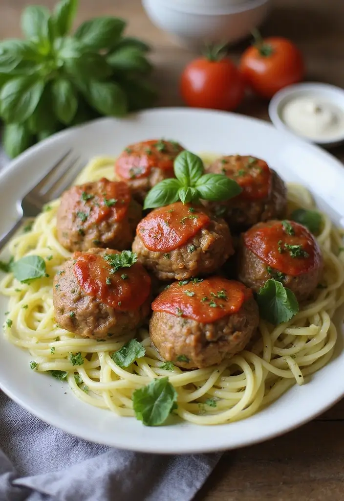 27 Gluten-Free Family Dinners for Picky Eaters - 5. Gluten-Free Meatballs with Zoodles