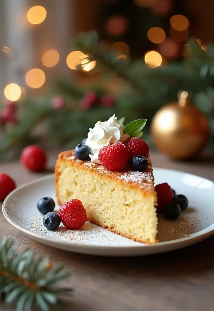 27 Gluten-Free Festive Baking Ideas - 25. Honey Almond Cake
