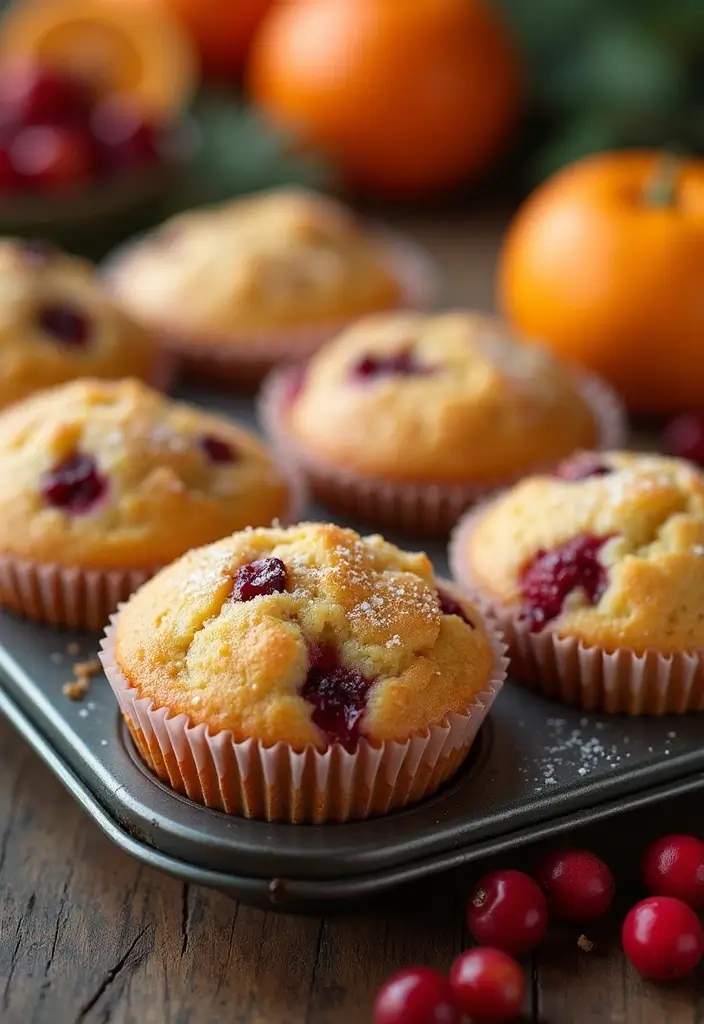 27 Gluten-Free Festive Baking Ideas - 26. Cranberry Orange Muffins