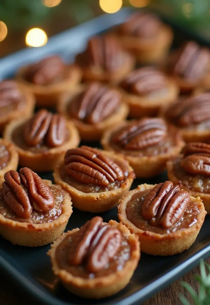 27 Gluten-Free Festive Baking Ideas - 8. Pecan Pie Bites