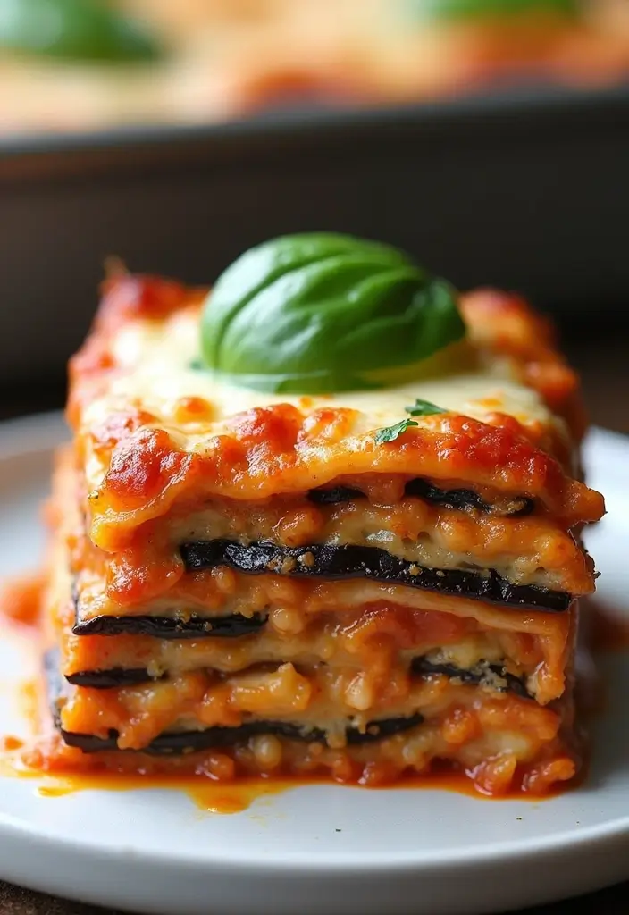 27 Gluten-Free Keto Recipes for a Healthy Lifestyle - 19. Eggplant Lasagna