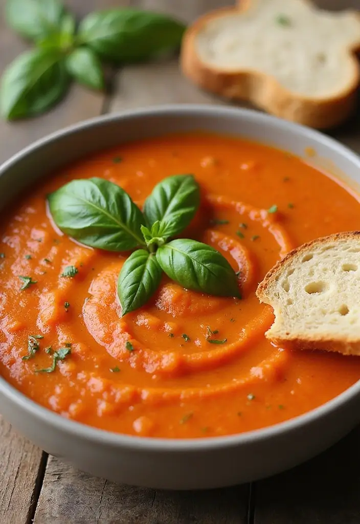 27 Gluten-Free Keto Recipes for a Healthy Lifestyle - 22. Creamy Tomato Basil Soup