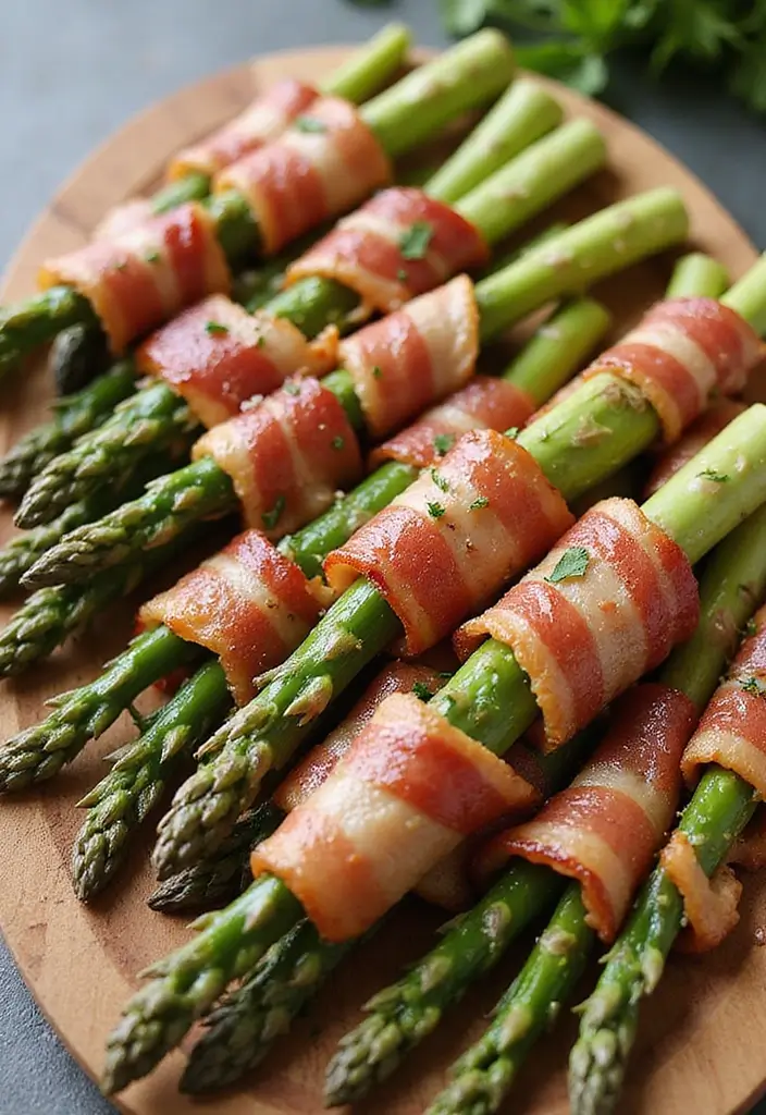 27 Gluten-Free Keto Recipes for a Healthy Lifestyle - 23. Bacon-Wrapped Asparagus