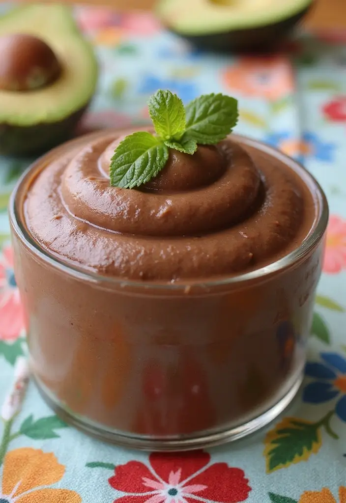 27 Gluten-Free Keto Recipes for a Healthy Lifestyle - 4. Avocado Chocolate Mousse