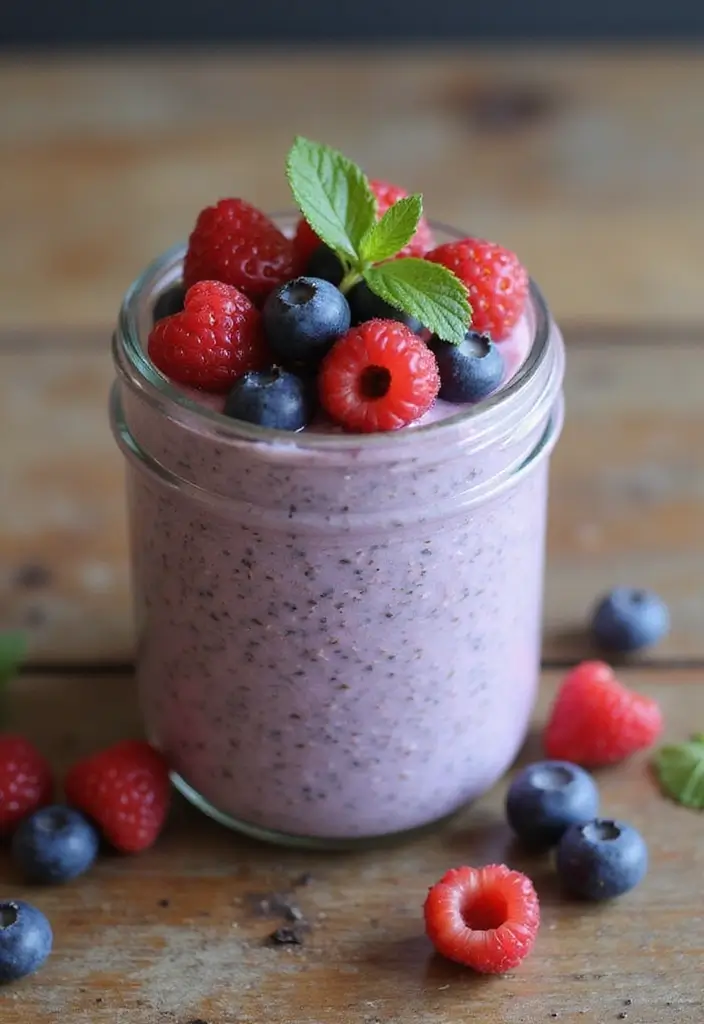 27 Gluten-Free Keto Recipes for a Healthy Lifestyle - 8. Berry Chia Seed Pudding
