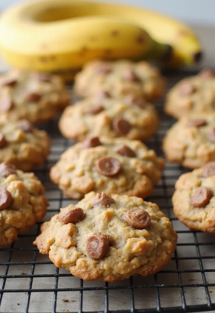 27 Gluten-Free Meal Prep Ideas for the Week - 14. Banana Oatmeal Cookies