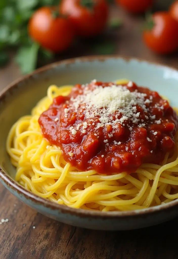 27 Gluten-Free Meal Prep Ideas for the Week - 17. Spaghetti Squash with Marinara Sauce
