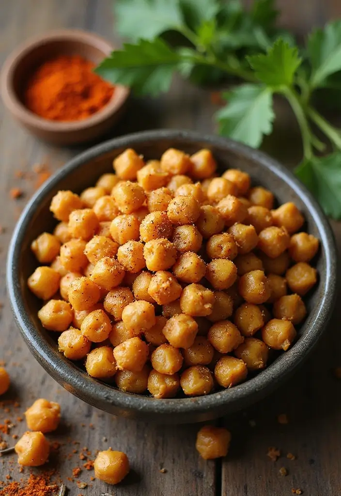 27 Gluten-Free Party Snacks Everyone Will Love - 2. Crispy Chickpea Snacks