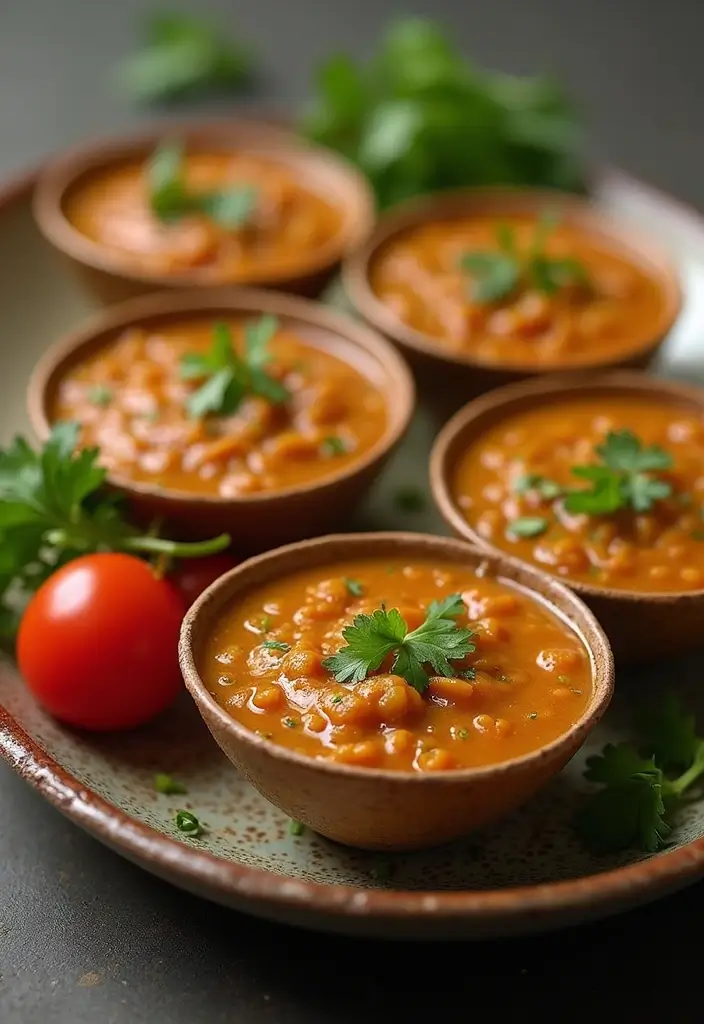 27 Gluten-Free Party Snacks Everyone Will Love - 24. Spiced Lentil Soup Shots