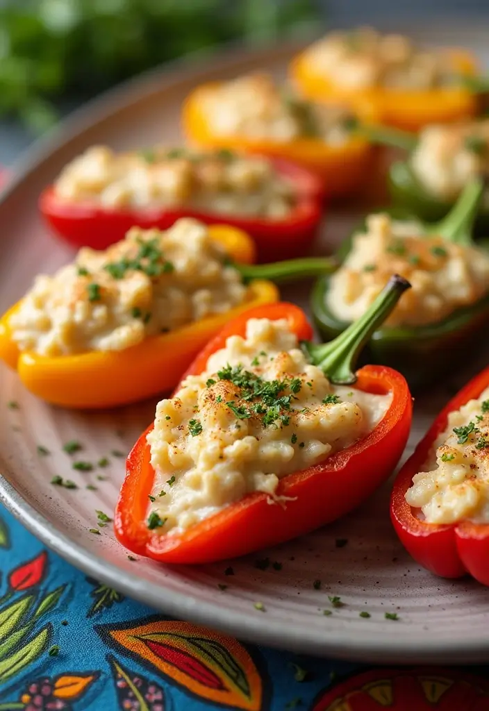 27 Gluten-Free Party Snacks Everyone Will Love - 3. Stuffed Mini Peppers