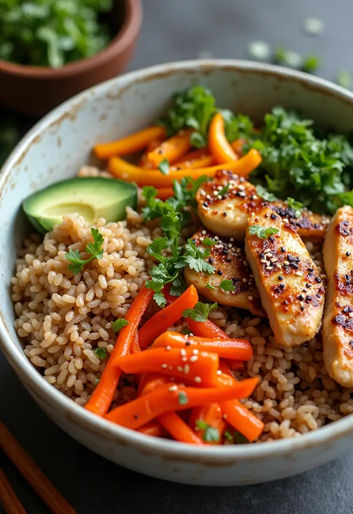 27 Gluten-Free Power Bowls for Balanced Meals - 4. Asian-Inspired Buddha Bowl