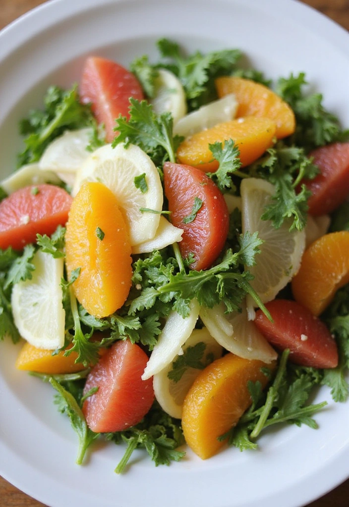 27 Gluten-Free Salads That Actually Fill You Up - 12. Fennel and Citrus Salad