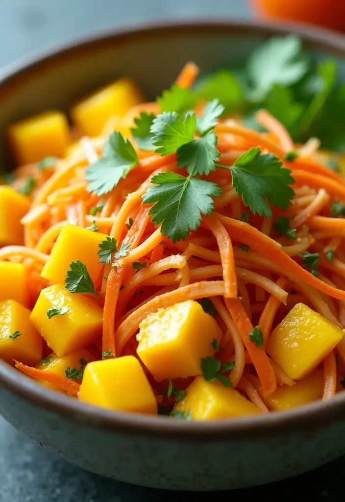27 Gluten-Free Salads That Actually Fill You Up - 15. Thai Mango Salad