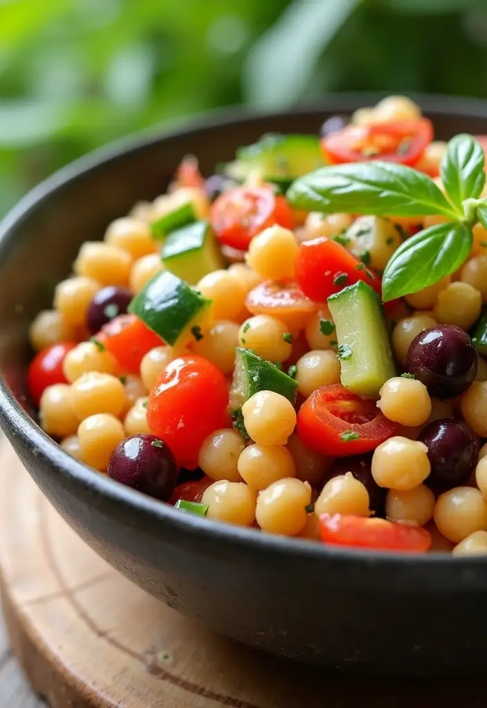27 Gluten-Free Salads That Actually Fill You Up - 2. Mediterranean Chickpea Salad