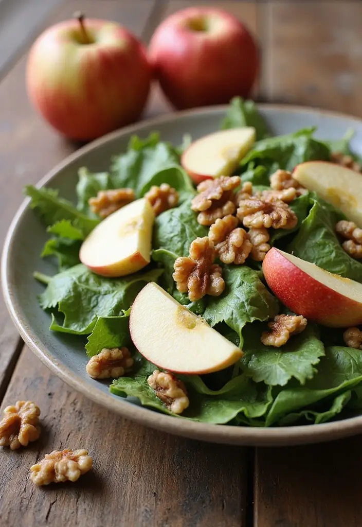 27 Gluten-Free Salads That Actually Fill You Up - 9. Apple Walnut Salad