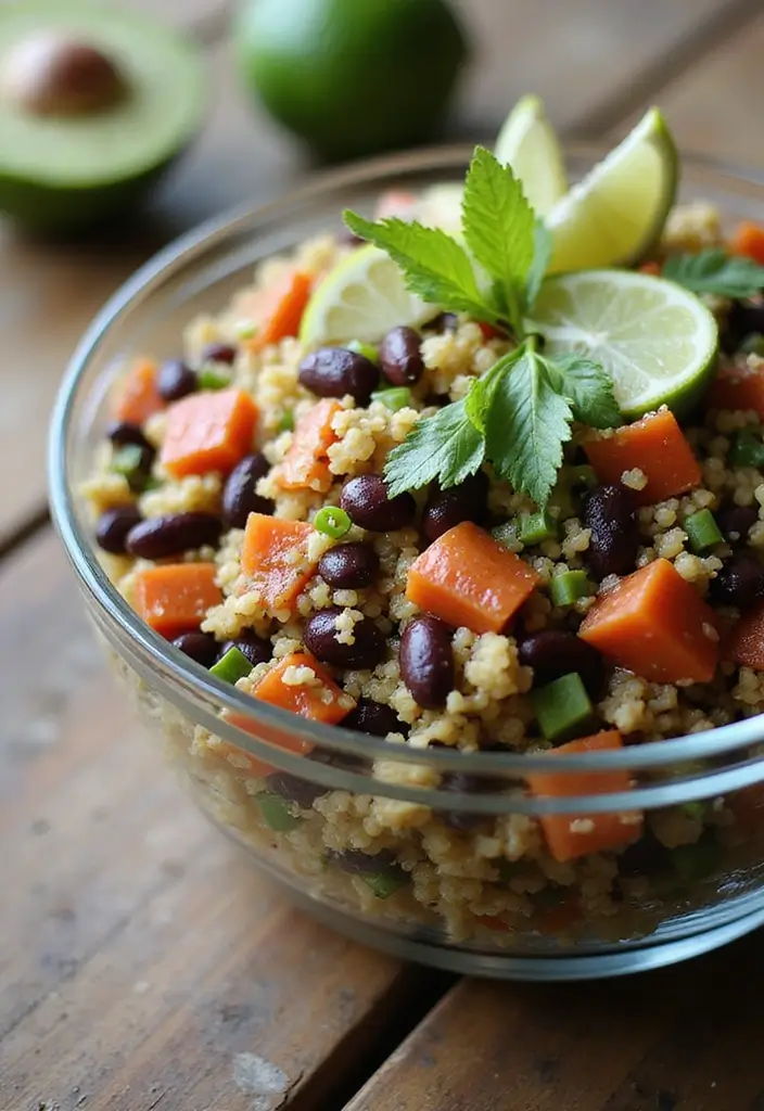 27 Gluten-Free Salads for Summer - 1. Quinoa and Black Bean Salad